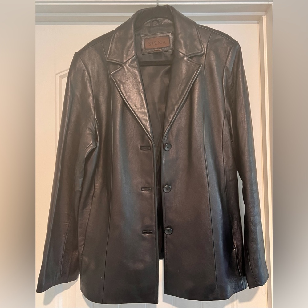 Siena Brown 100% Leather Jacket